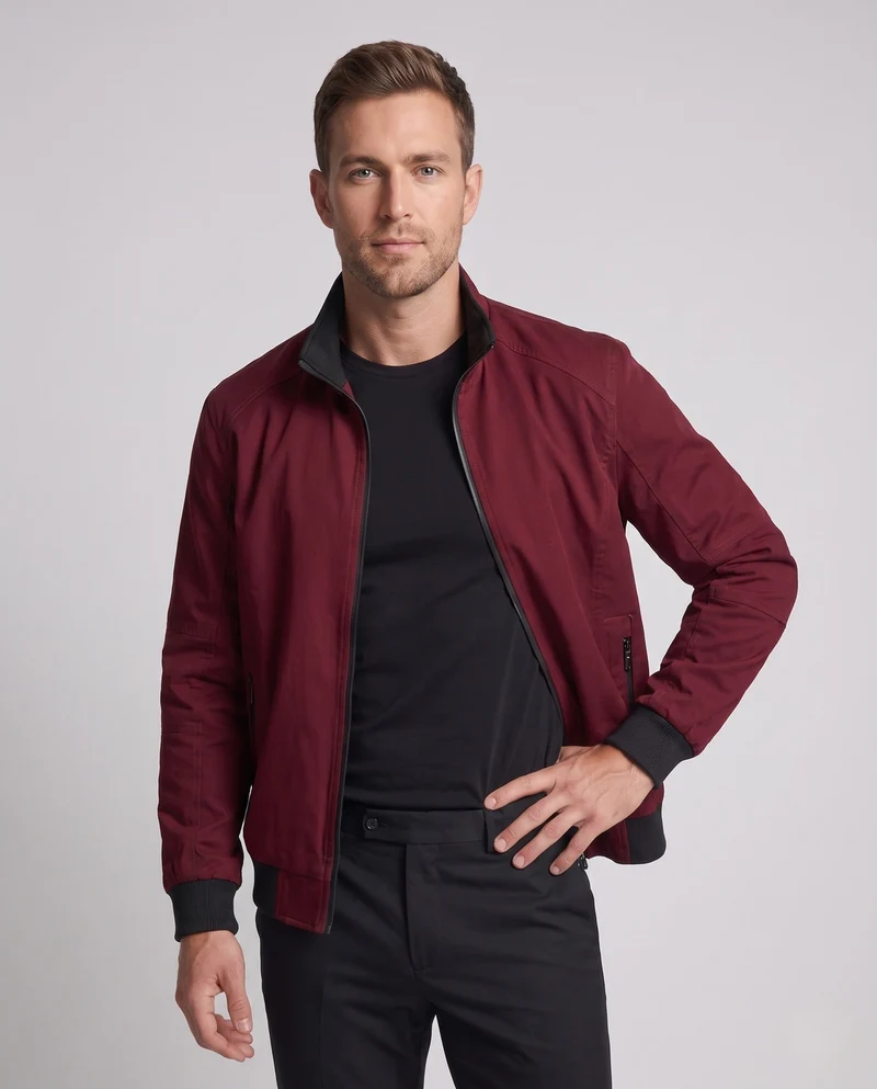 Herren stylische Übergangsjacke Nord Taschen
