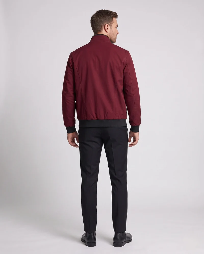 Herren stylische Übergangsjacke Nord Taschen