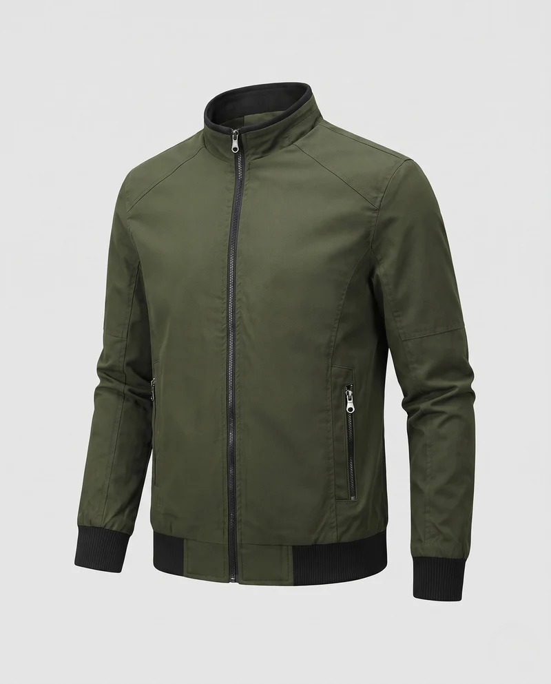 Herren stylische Übergangsjacke Nord Taschen