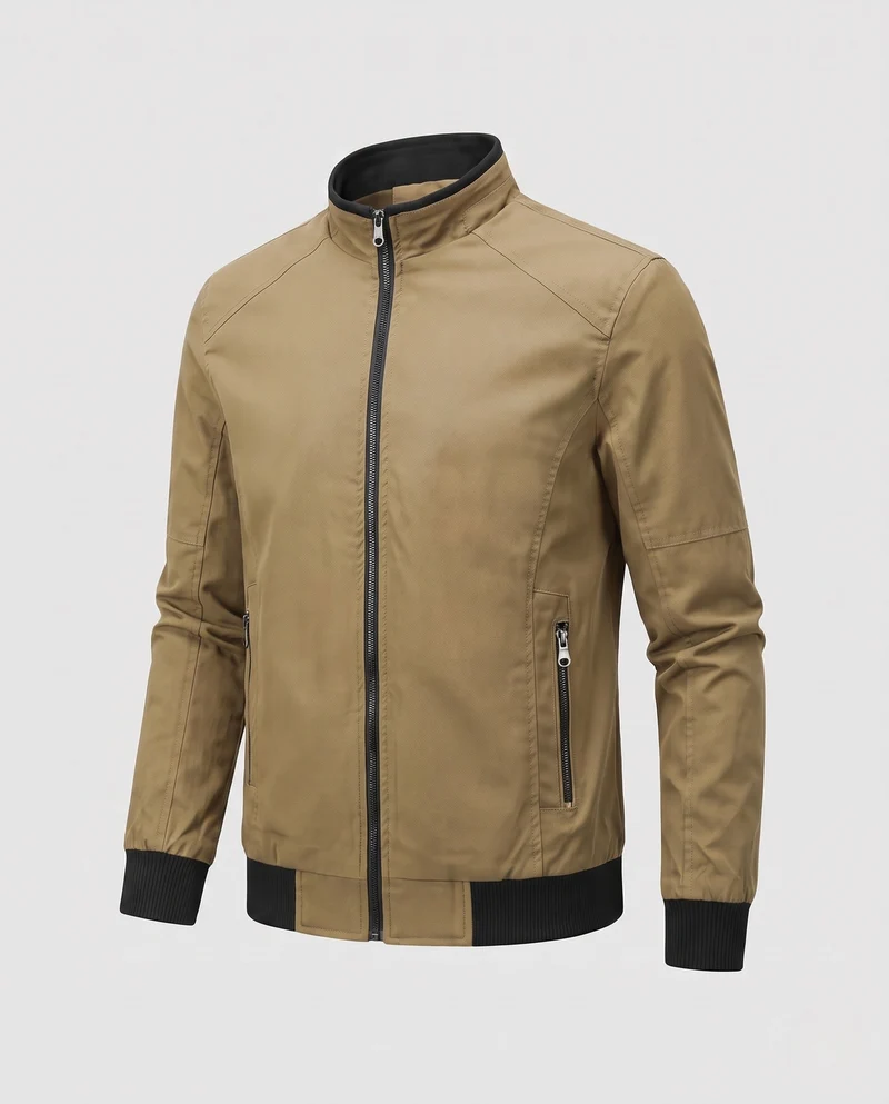 Herren stylische Übergangsjacke Nord Taschen