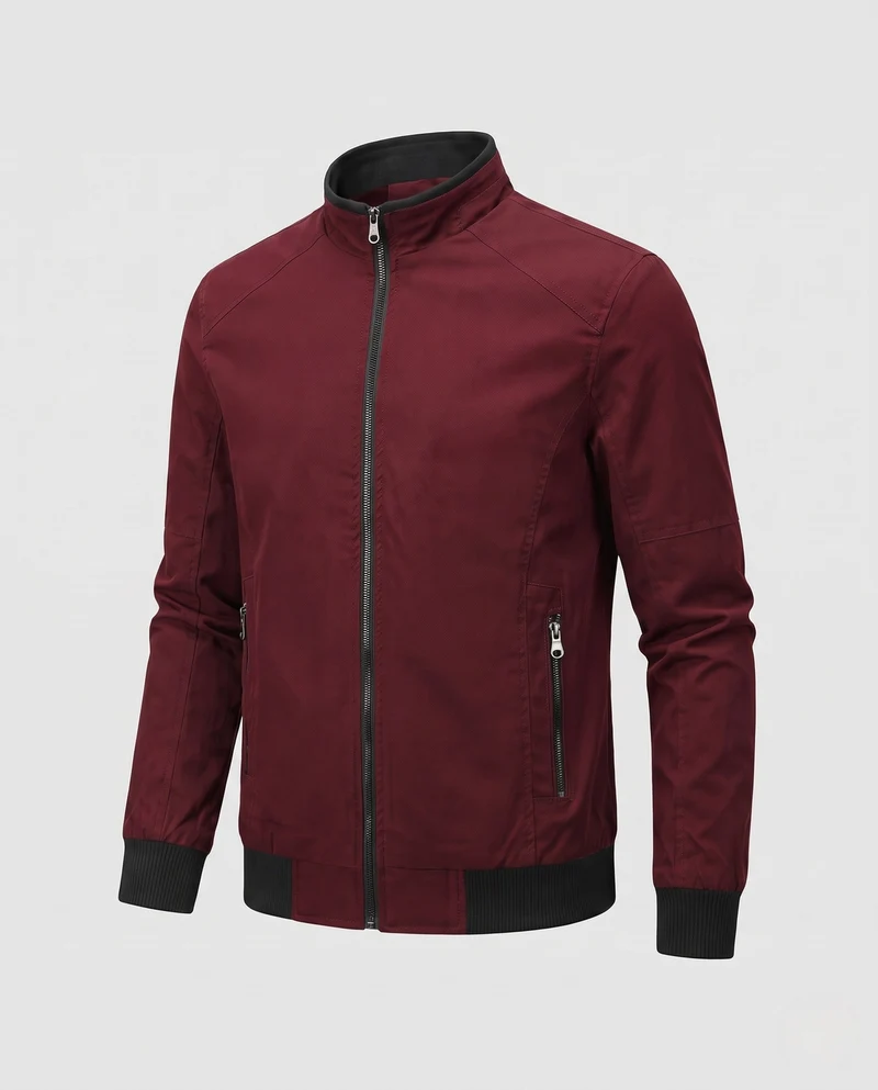 Herren stylische Übergangsjacke Nord Taschen