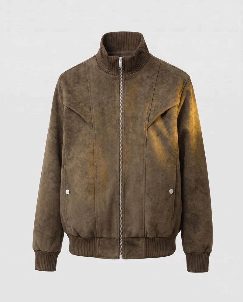 Herren Stylishe Overshirt Jacke Nord Taschen