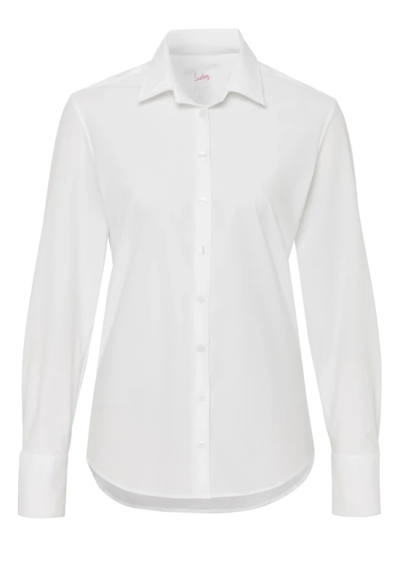 7700-91911 - Functional Bluse Modern Fit - weiss