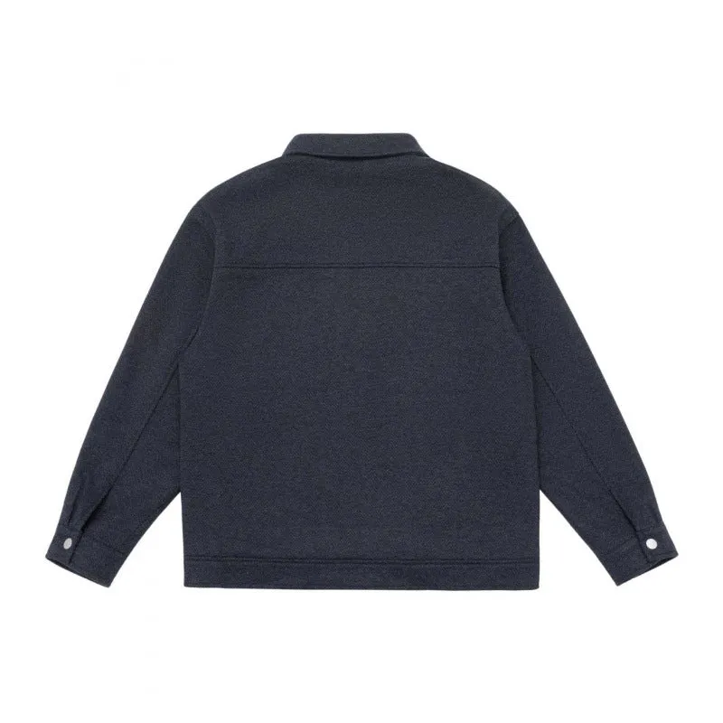 Herren Boxy-Hemdjacke mit Reißverschluss, Brustklappen und aufgesetzten Taschen Nord Taschen