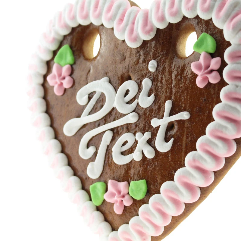 Personalisiertes Lebkuchenherz