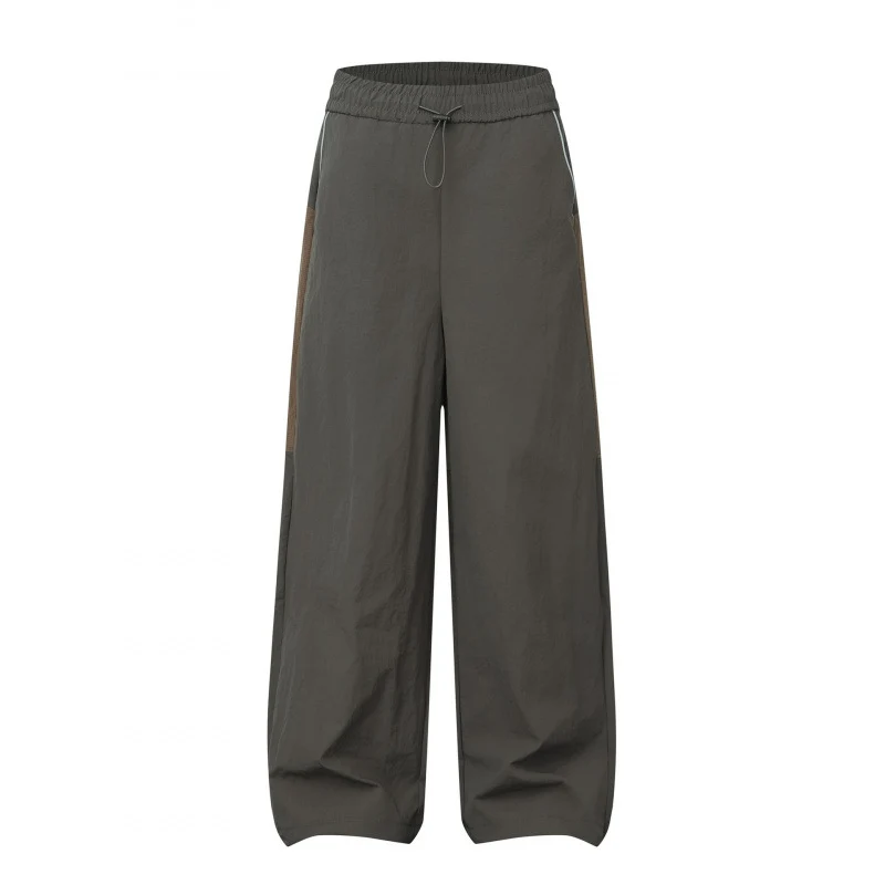 Damen Weite Cargo‑Style Hose mit elastischem Bund, Tunnelzug und seitlichen Einsatzdetails Nord Taschen