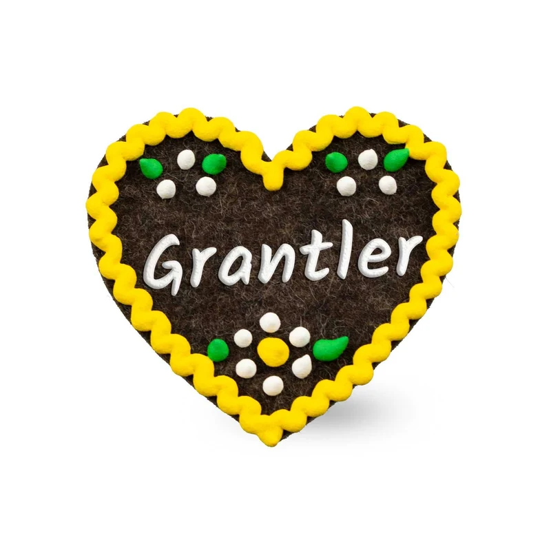 Filzherz-Anstecker "Grantler"