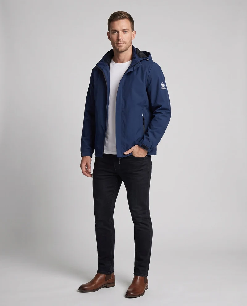 Herren Technische Hybridjacke Nord Taschen