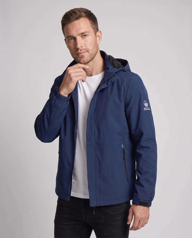 Herren Technische Hybridjacke Nord Taschen