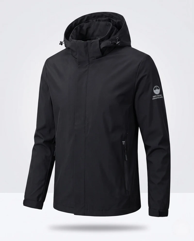 Herren Technische Hybridjacke Nord Taschen