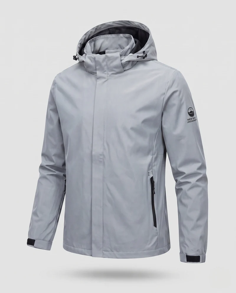 Herren Technische Hybridjacke Nord Taschen