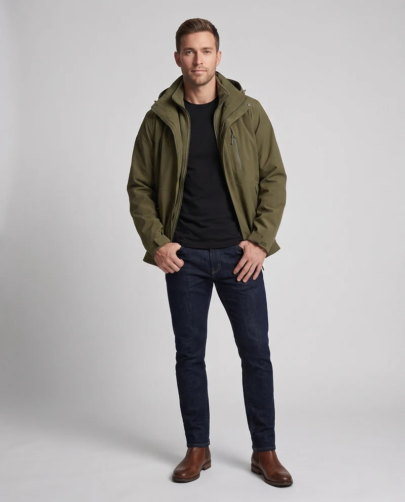 Herren Technische Outdoor-Jacke Nord Taschen 1787796718