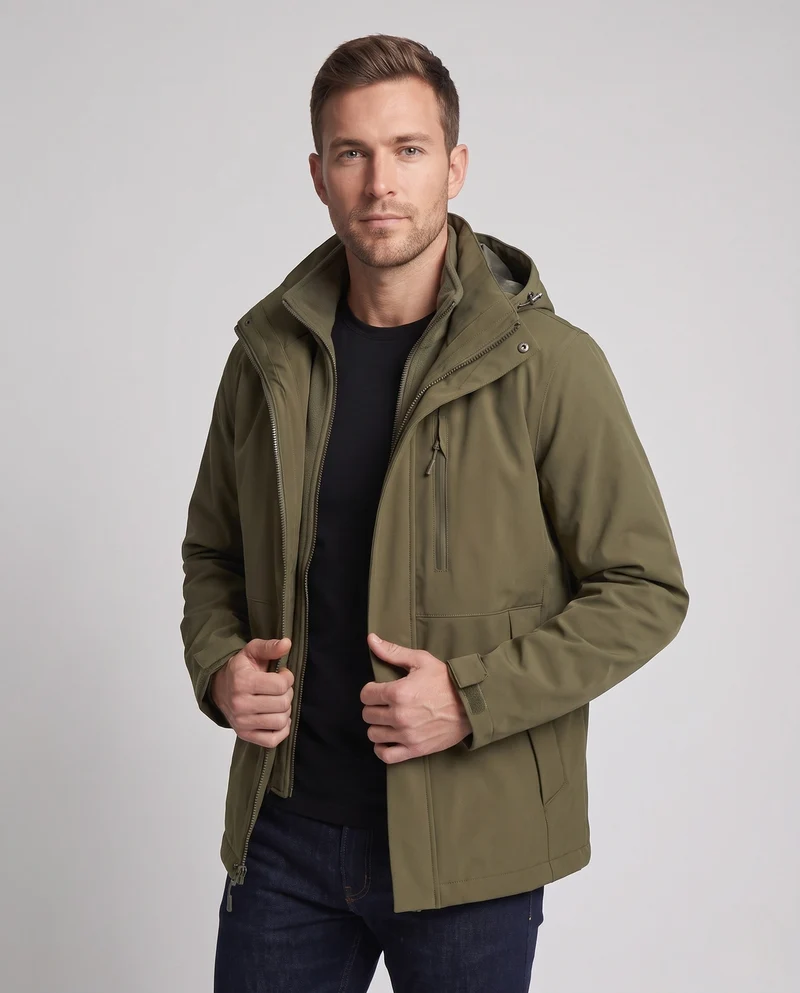 Herren Technische Outdoor-Jacke Nord Taschen 1787796718