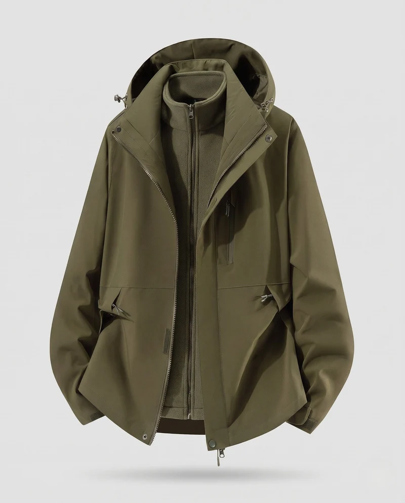 Herren Technische Outdoor-Jacke Nord Taschen 1787796718