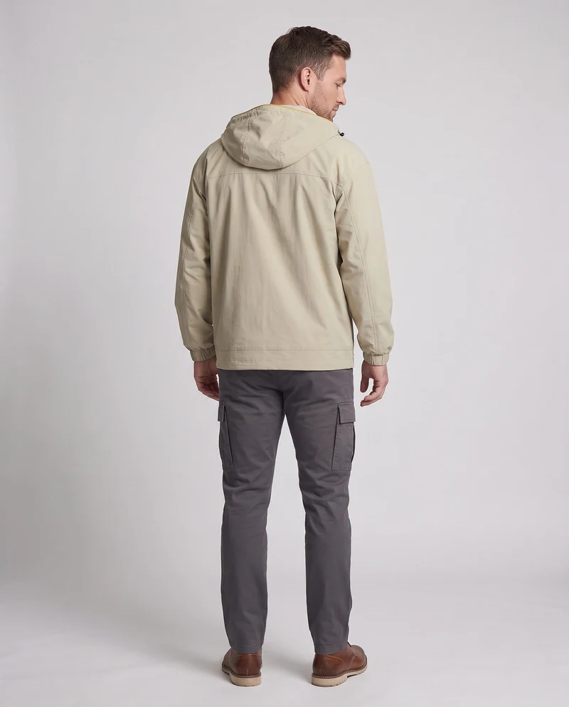 Herren Technische Outdoor-Jacke mit verstellbarem Kapuzenkragen Nord Taschen