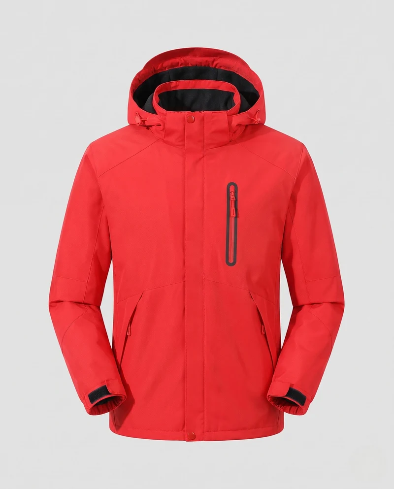 Herren Technische Outdoorjacke mit Kapuze Nord Taschen 1787797316