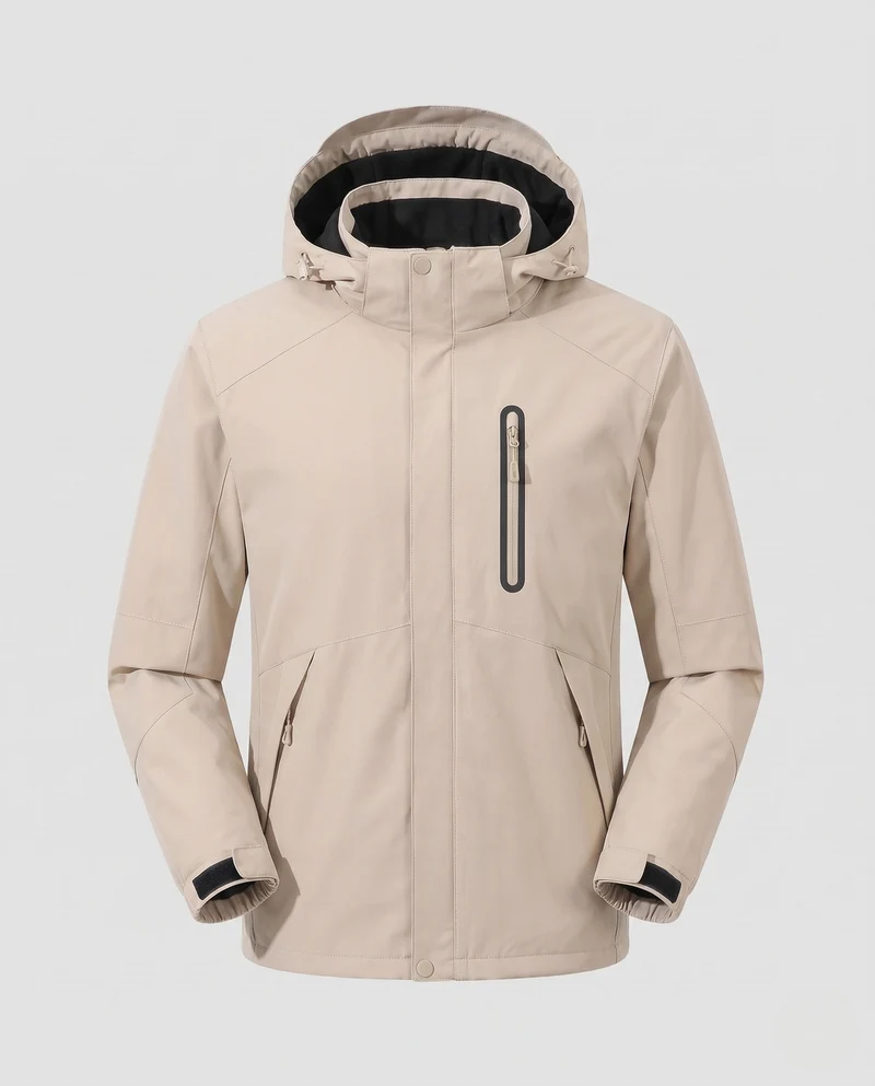 Herren Technische Outdoorjacke mit Kapuze Nord Taschen 1787797316