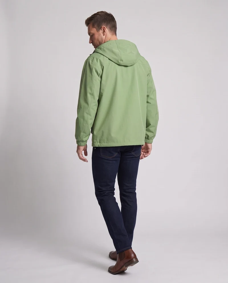 Herren Technische Regenjacke mit hohem Kragen Nord Taschen