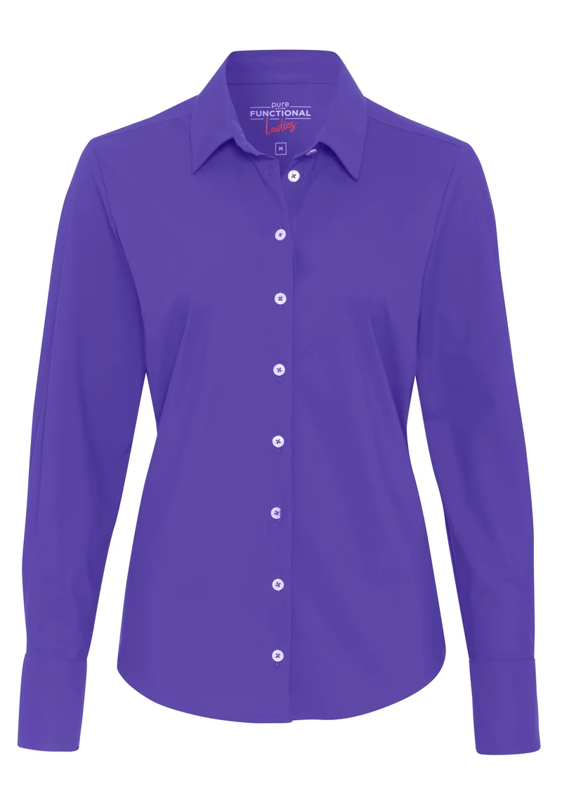 7700-91911 - Functional Bluse Modern Fit - violett
