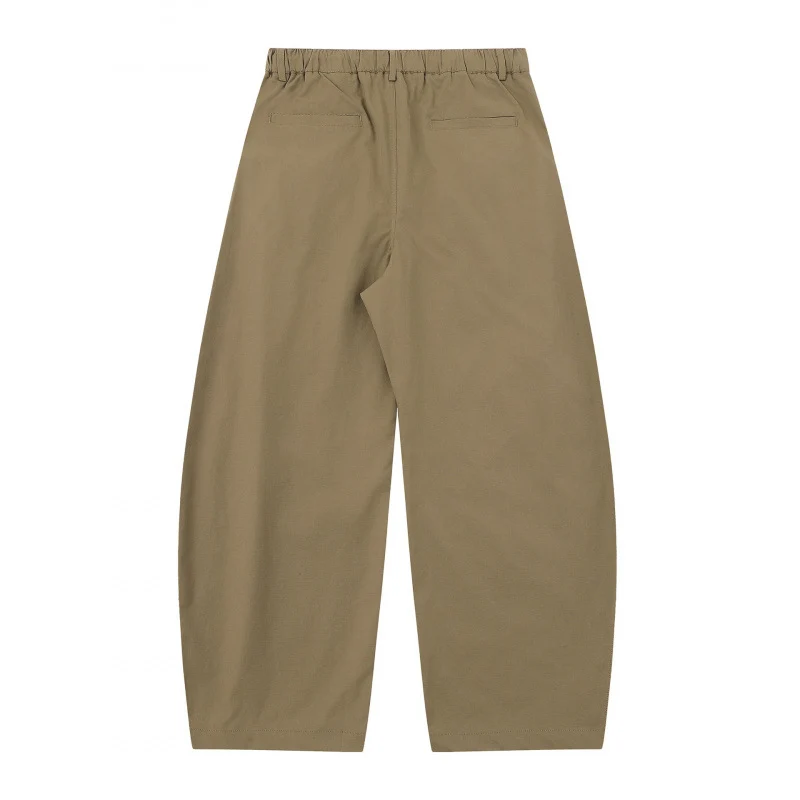 Damen Weite Ballonhose mit Tunnelzugbund, Kellerfalten und aufgesetzten Eingrifftaschen Nord Taschen