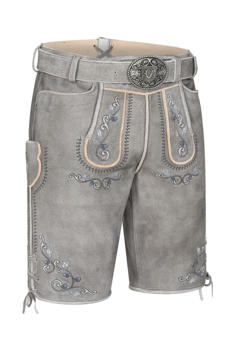Lederhose EMIR mit Gürtel - Krüger Buam - 965272-000-0044