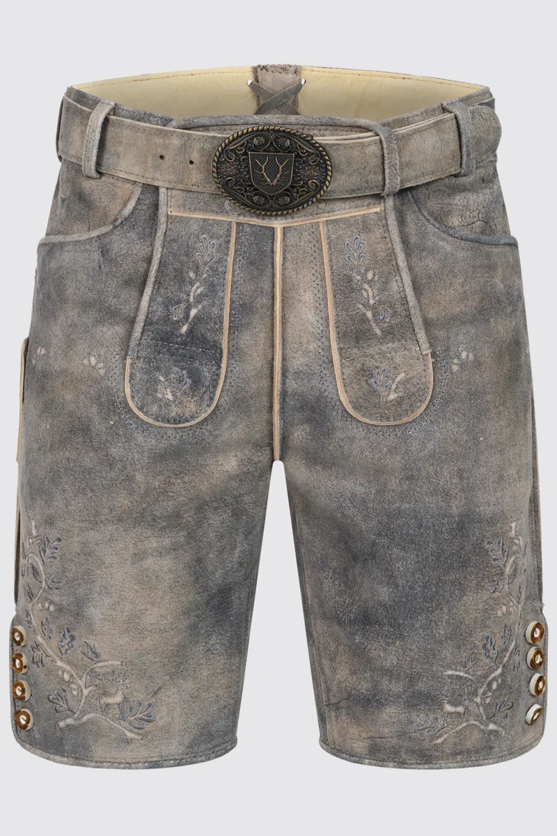Lederhose BERNO mit Gürtel - Krüger Buam - 961272-000-0043
