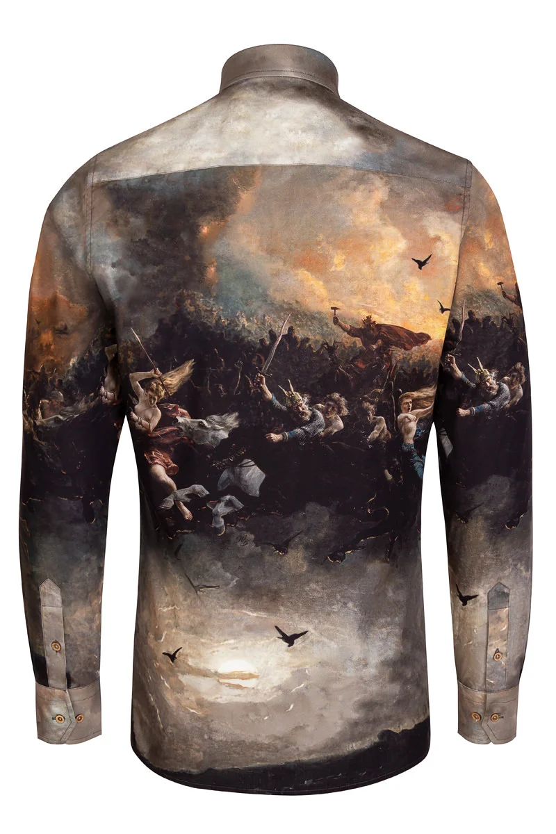 The Hunt of Odin Long Sleeve Men's Shirt
