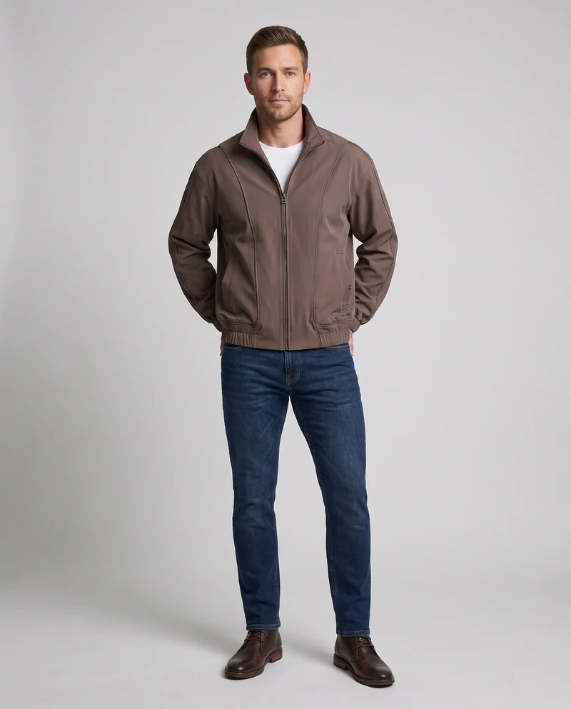 Herren technische Übergangsjacke Nord Taschen