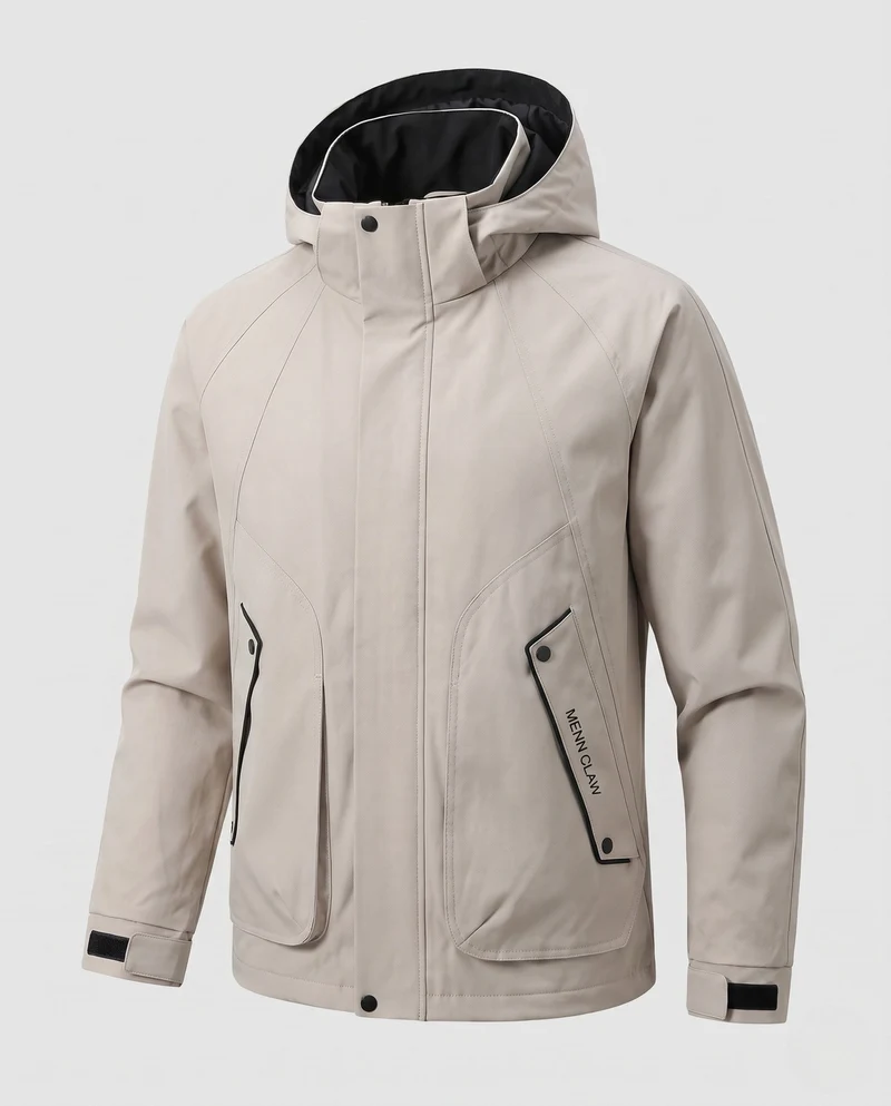 Herren Technische Übergangsjacke mit verstellbarer Kapuze Nord Taschen 1787797153
