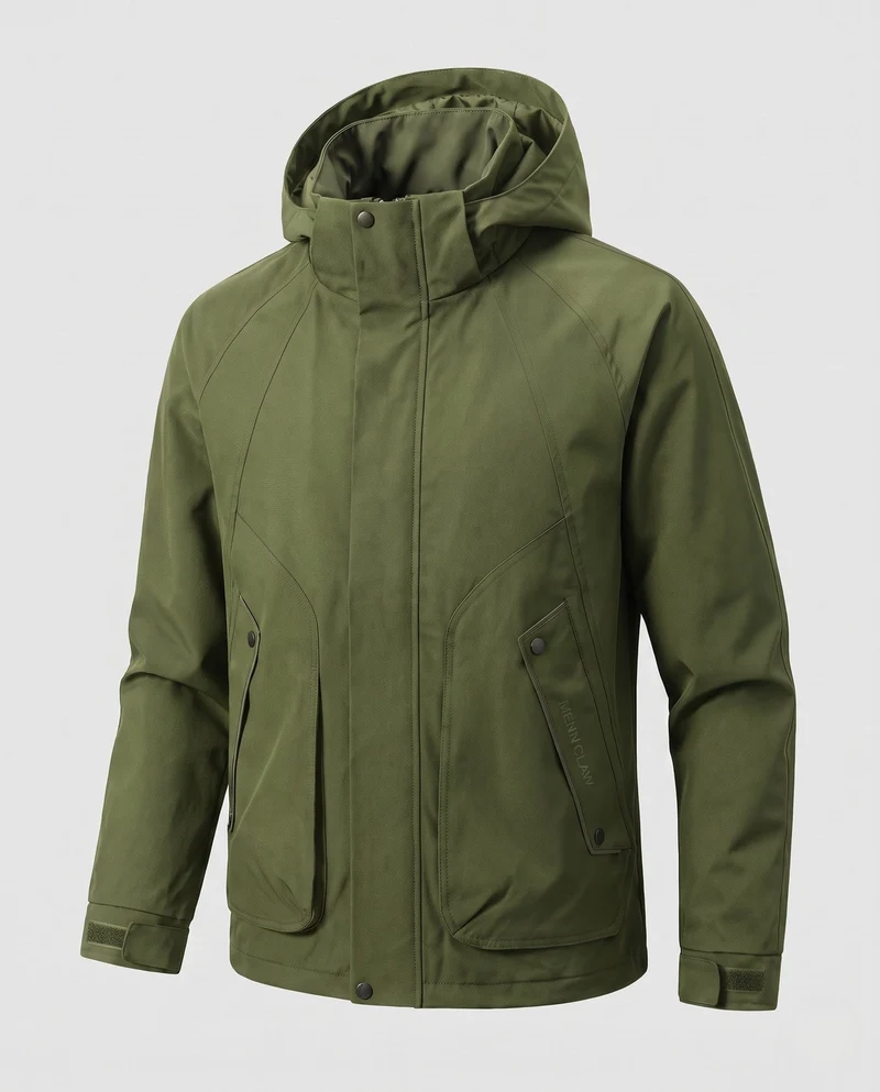 Herren Technische Übergangsjacke mit verstellbarer Kapuze Nord Taschen 1787797153