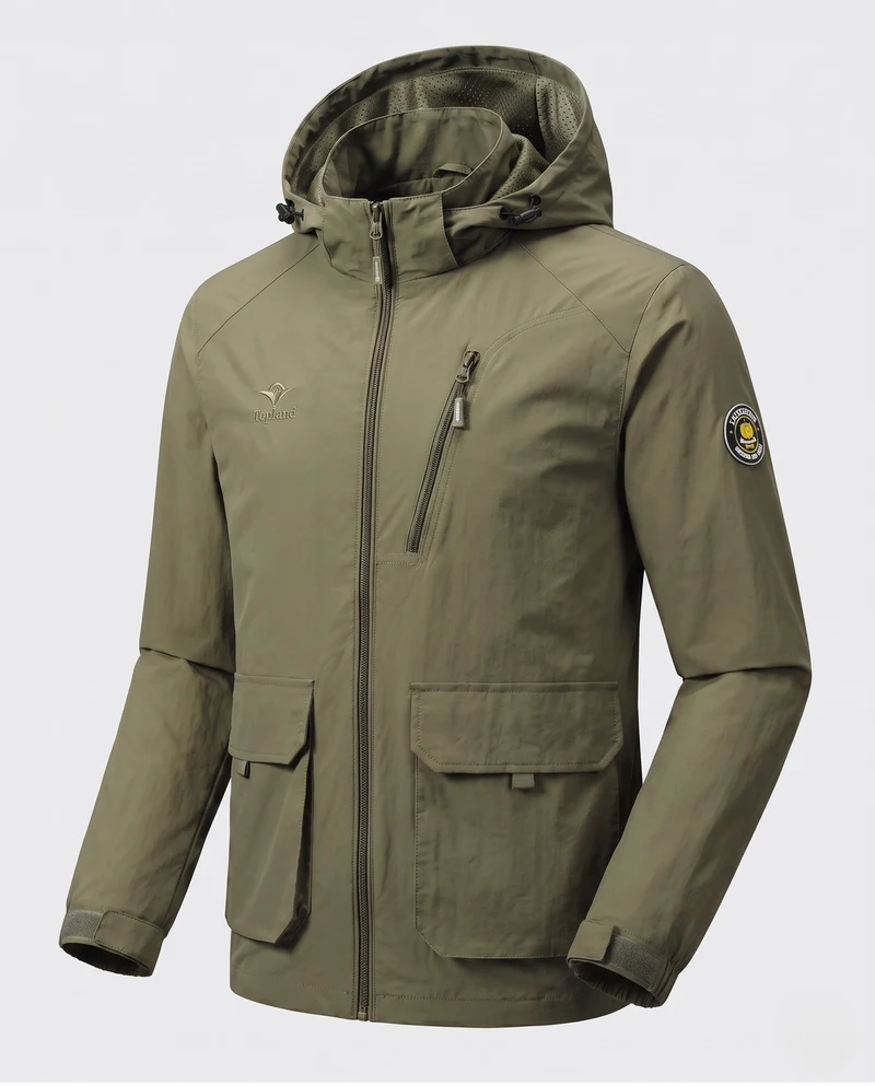 Herren Technische Utility-Jacke mit vielen Taschen Nord Taschen