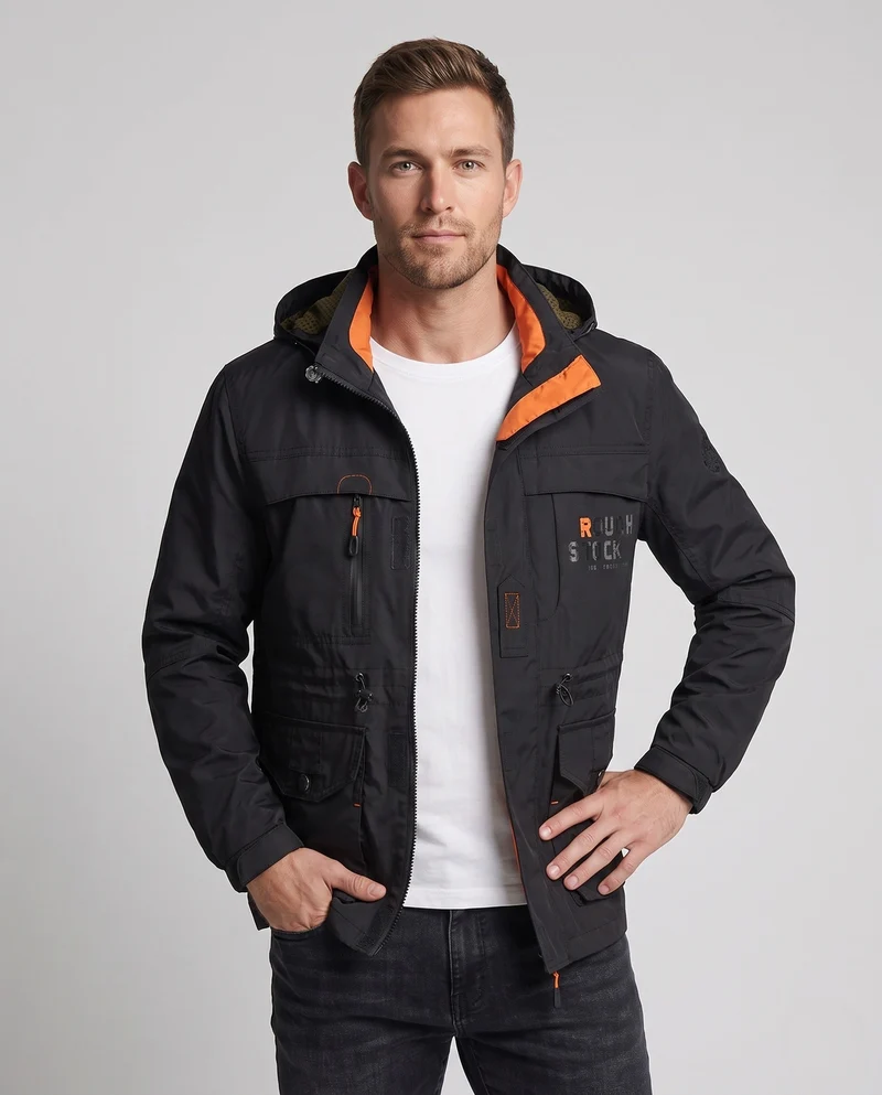 Herren technische Wanderjacke Nord Taschen