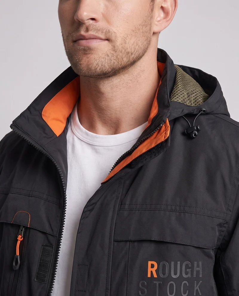 Herren technische Wanderjacke Nord Taschen