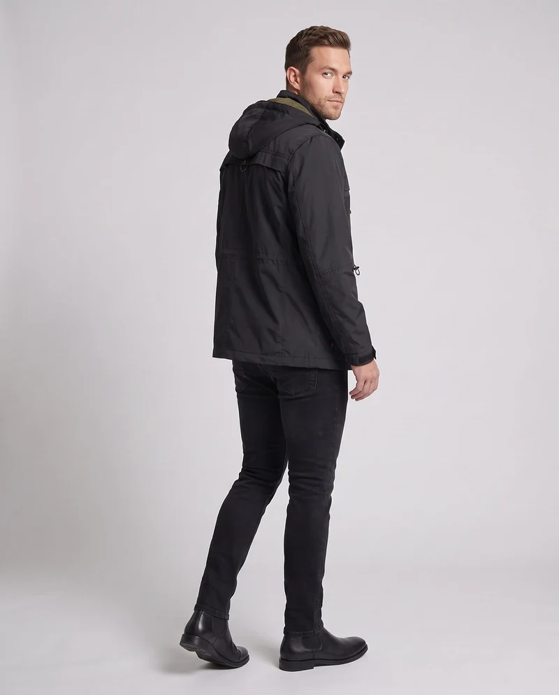 Herren technische Wanderjacke Nord Taschen