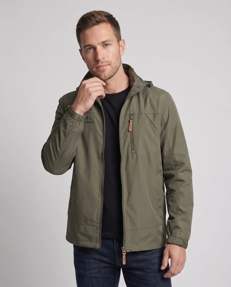 Herren Technische Windbreaker-Jacke Nord Taschen