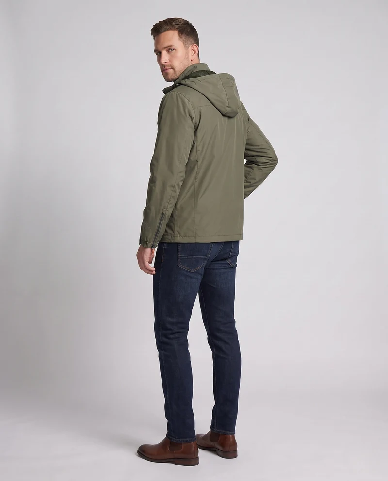 Herren Technische Windbreaker-Jacke Nord Taschen