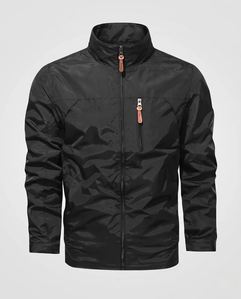Herren Technische Windbreaker-Jacke Nord Taschen