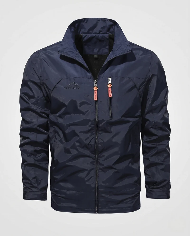 Herren Technische Windbreaker-Jacke Nord Taschen