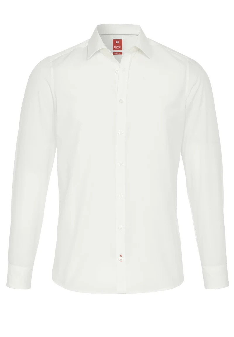 3330-784 - City Hemd Slim Fit - beige