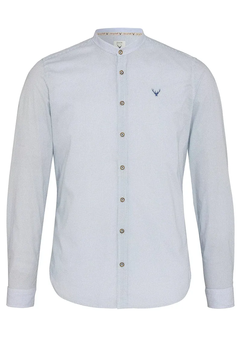5020-21681 - Tracht Hemd Slim Fit - blau