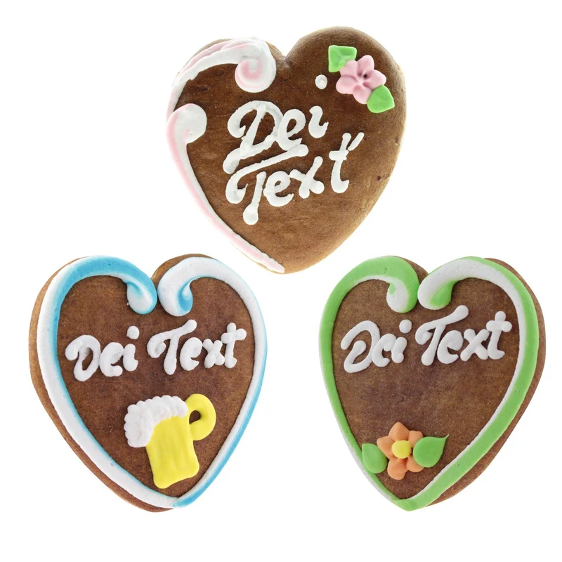 Personalisiertes Lebkuchenherz