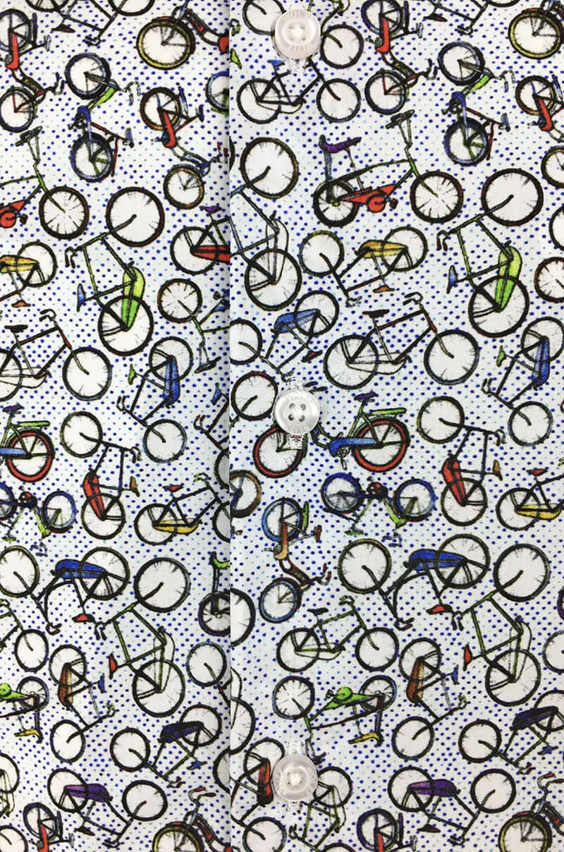 Dutch Bicycles Short Sleeve Men's Shirt