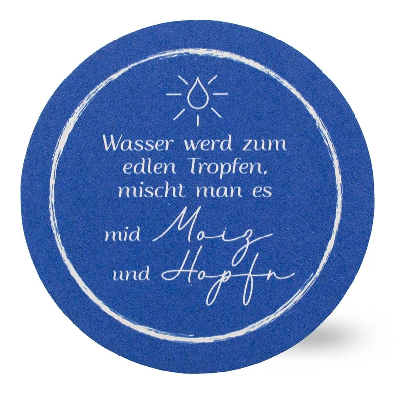 Bierfuizl "Wasser werd zum edlen Tropfen..."