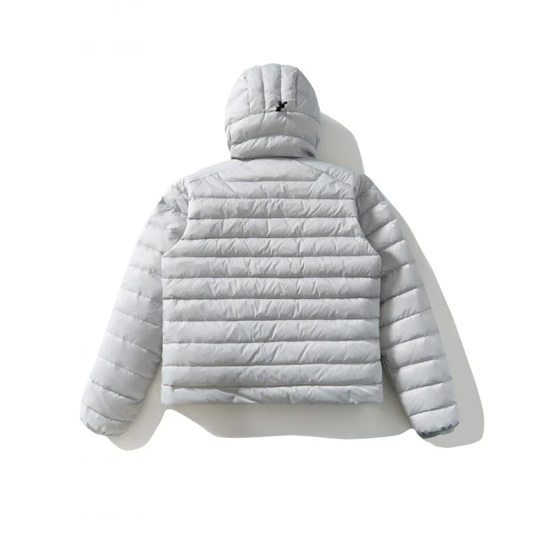 Damen Ultraleichte Steppjacke mit Kapuze, Daunenoptik und winddichter Außenhülle Nord Taschen