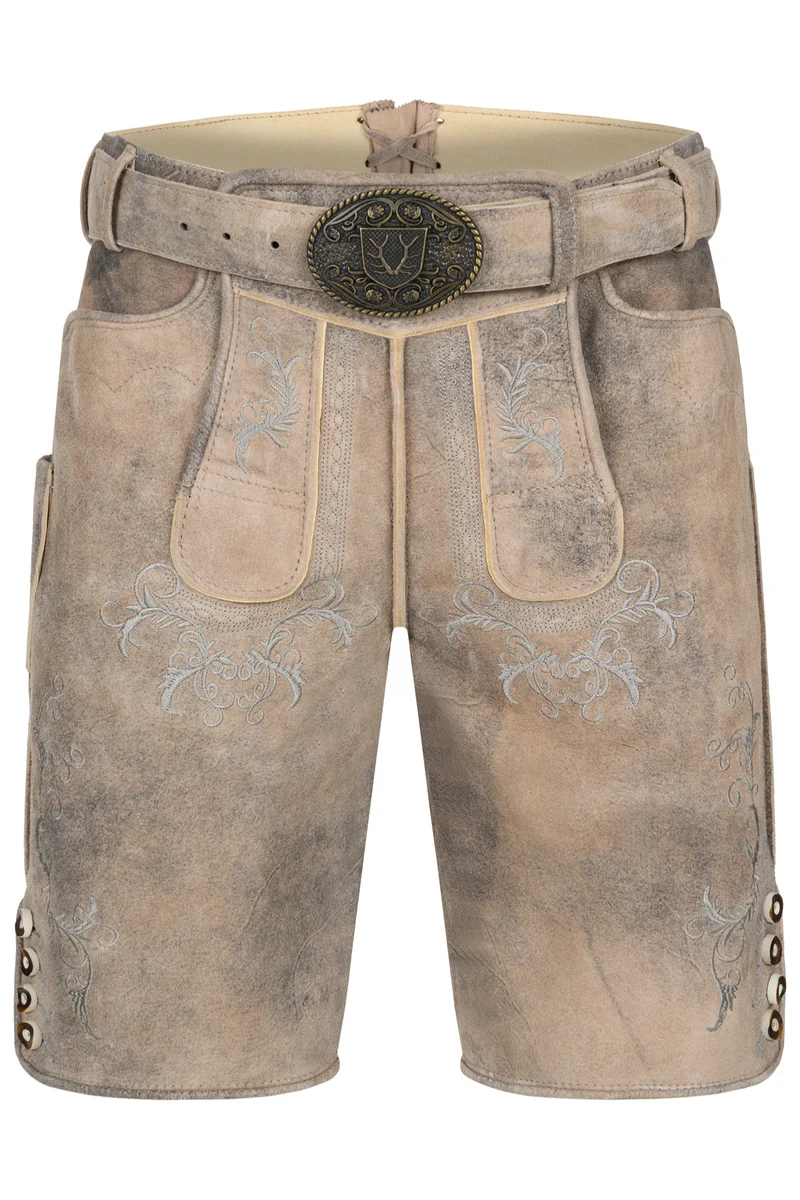 Lederhose DELIO mit Gürtel - Krüger Buam - 961172-000-0711