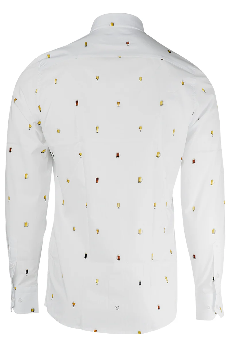 Beer Glasses Wolff Blitz Long Sleeve Shirt for Men