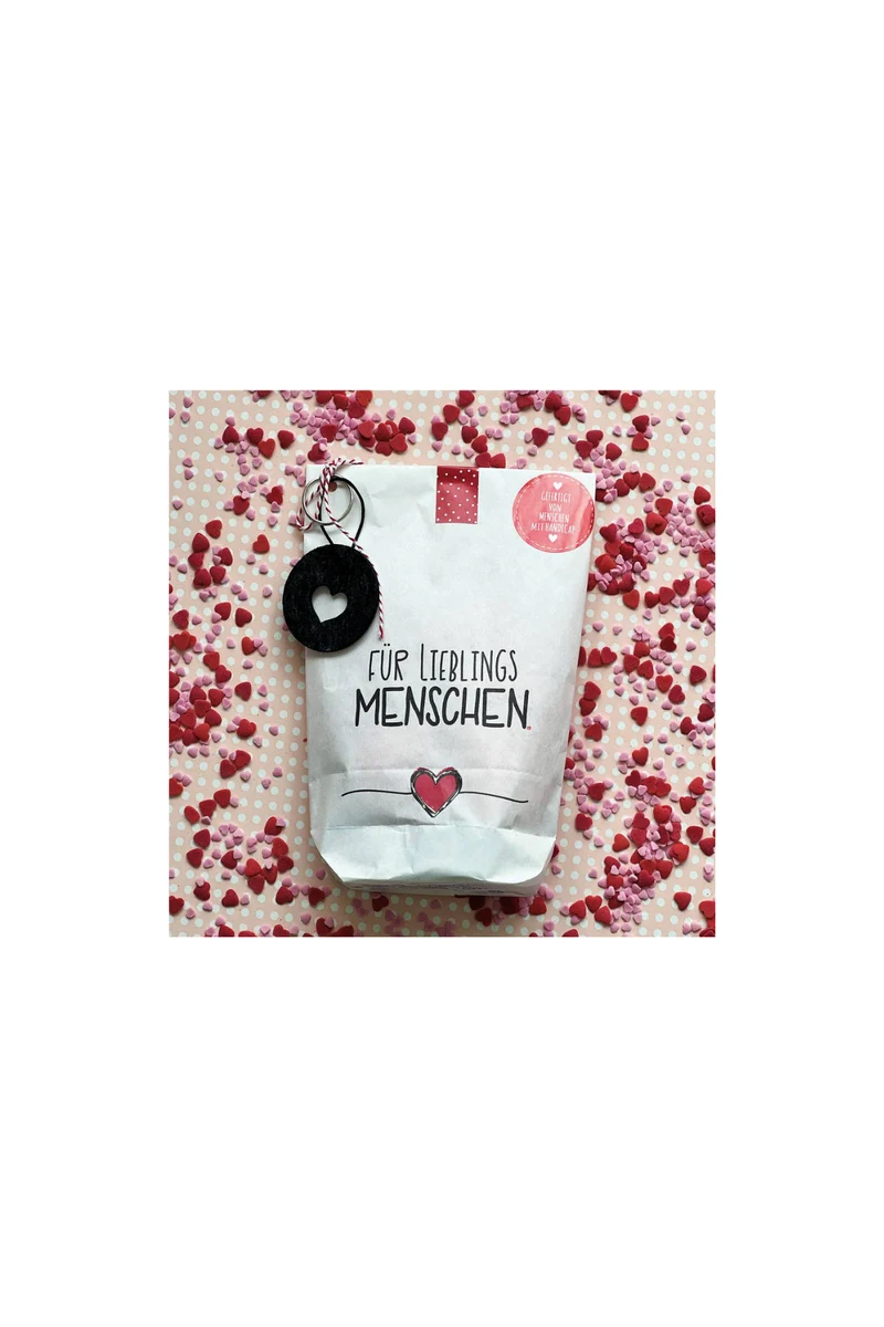 Wunderle Wundertüte - Lieblingsmensch Wundertüte für Herzensmenschen - Geschenk mit Herz