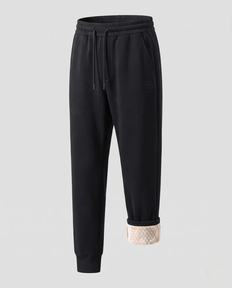 Herren Thermo Trainingshose mit wasserabweisendem Material Nord Taschen