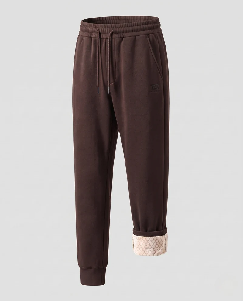 Herren Thermo Trainingshose mit wasserabweisendem Material Nord Taschen