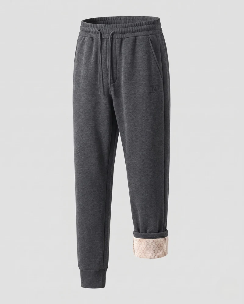 Herren Thermo Trainingshose mit wasserabweisendem Material Nord Taschen